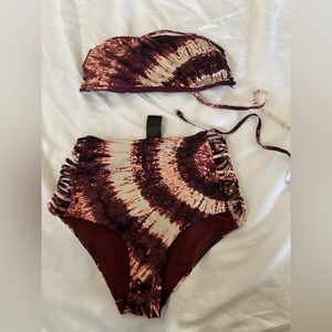 Women swimming wear two piece